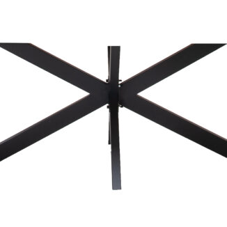 Tischgestell - Sternengestell - schwarz - couchtisch - 91 x 57 cm