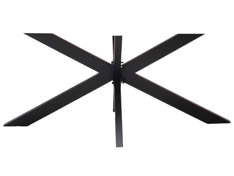 Tischgestell - Sternengestell - schwarz - couchtisch - 91 x 57 cm
